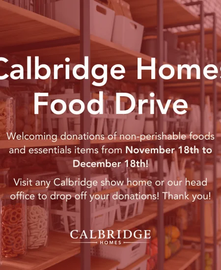 Calbridge Homes Food Bank Instagram