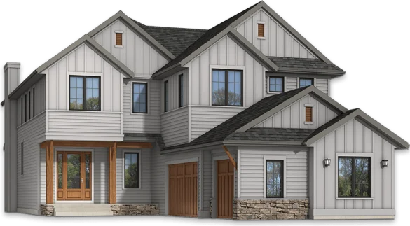 Artisan home exterior