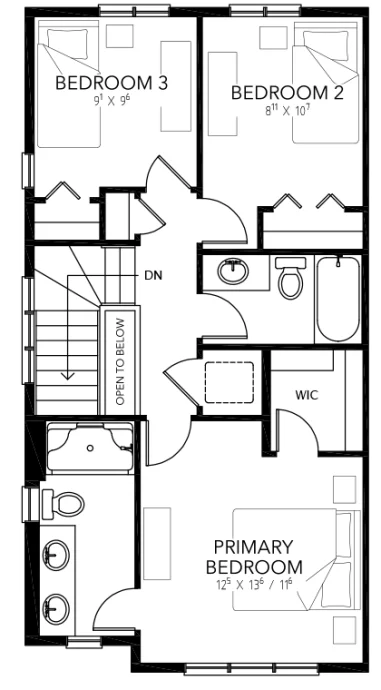 Upper Floor Plan A