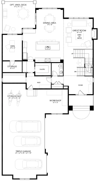 Prescott Main Level   1744 sqft