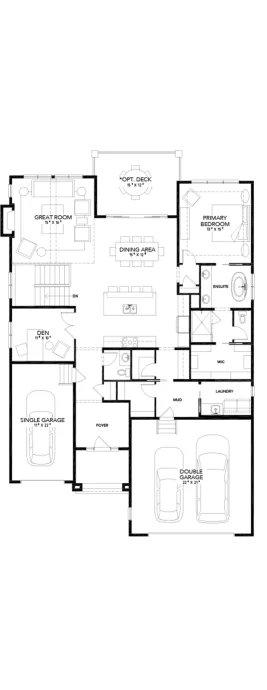 Arcadian   Main level   1927 sqft