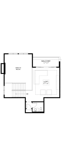 Arcadian   Opt. Loft   513 sqft