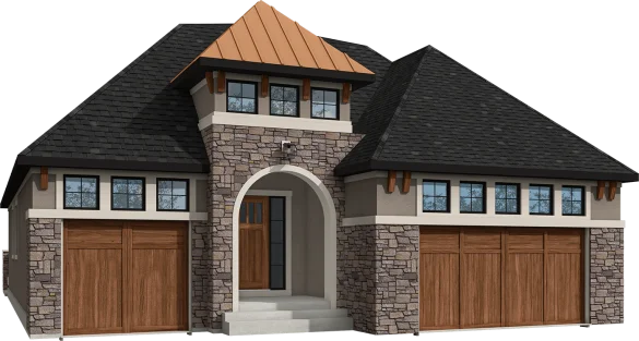 Enclave home exterior