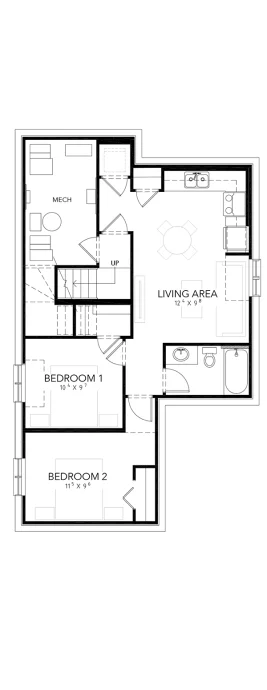 Encompass   Opt. Secondary Suite   691 sq ft