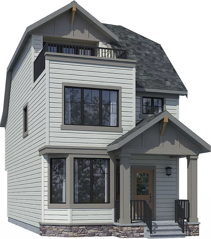 Craftsman C1 3 Story NoBackground 1700x1100