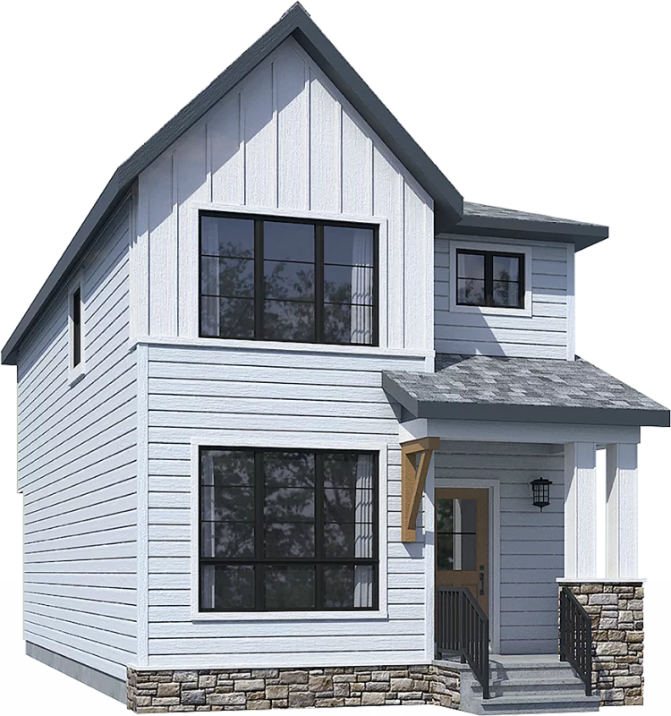 Farmhouse C1 2 Story NoBackground 1700x1100
