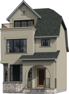 Heirloom B1 Chateauesque Opt. 3rd Level